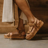 Sandalias Reef Cushion Rem Hi Cognac