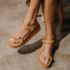 Sandalias Reef Cushion Rem Hi Cognac