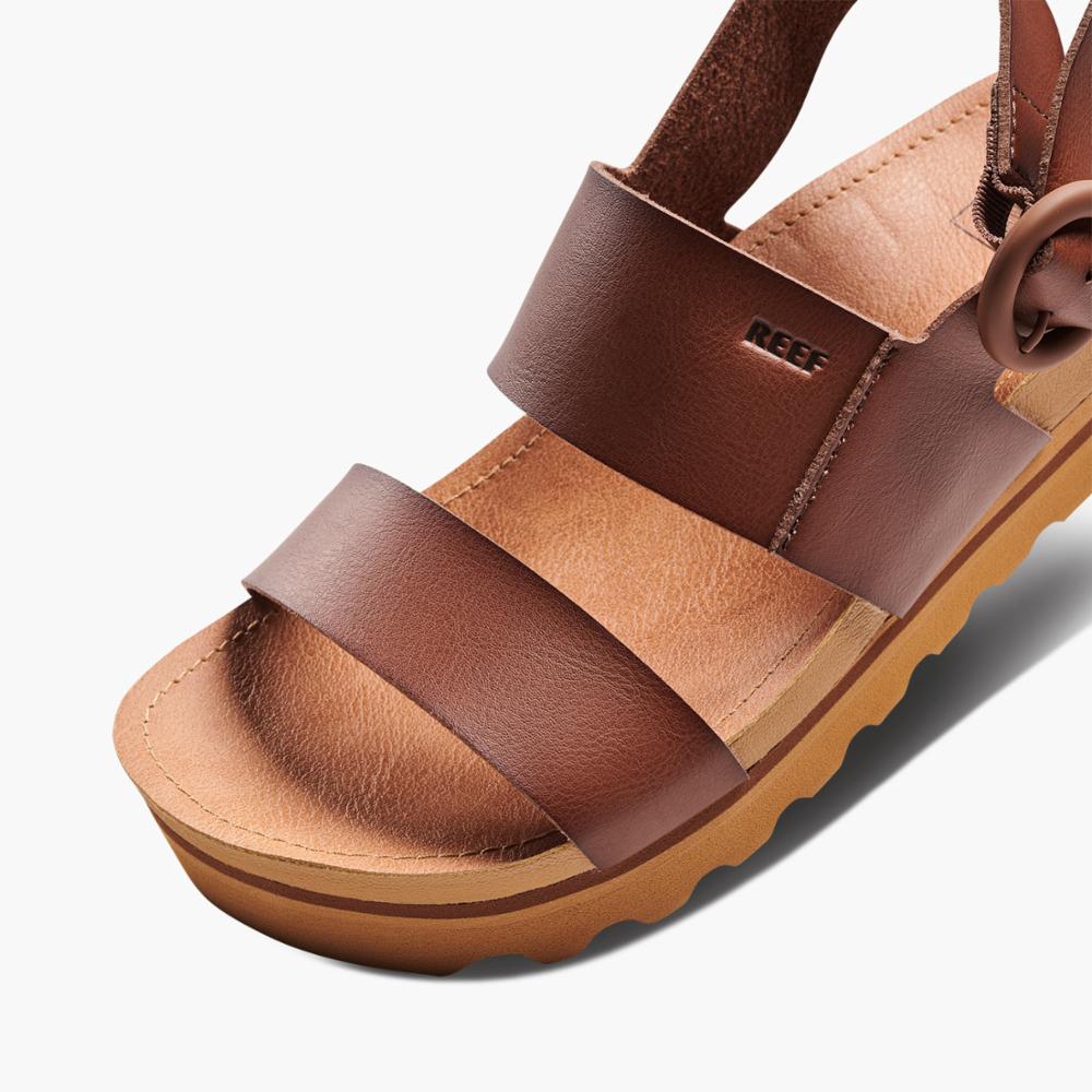 Sandalias Reef Cushion Vista Hi Buckle Espresso SS25