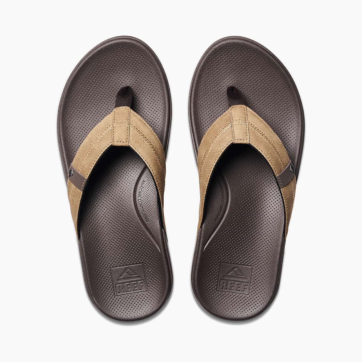 Chanclas Reef Cushion Phantom 2.0 Brown Tan
