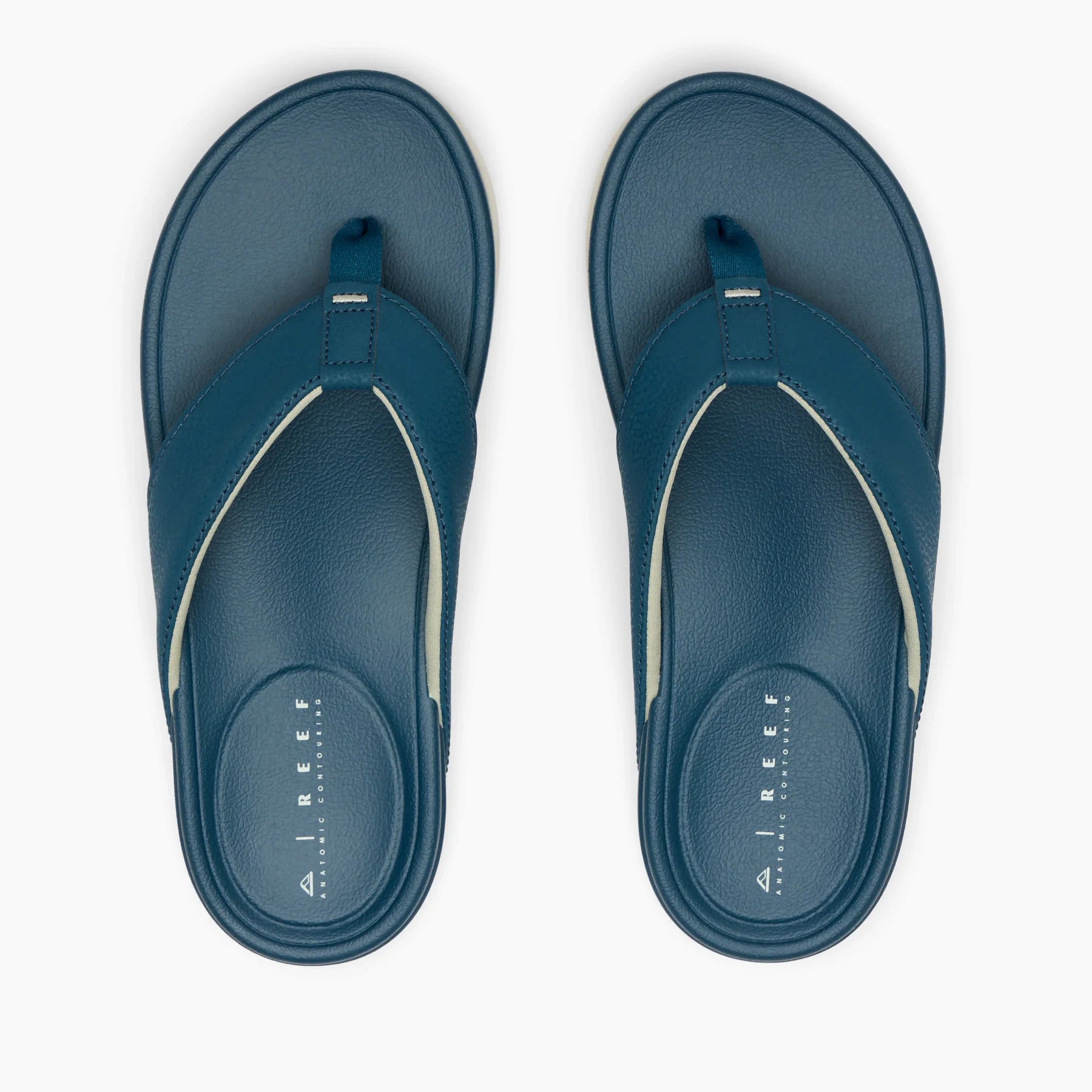 Chanclas Reef Cushion Bonzer Deep Sea/White