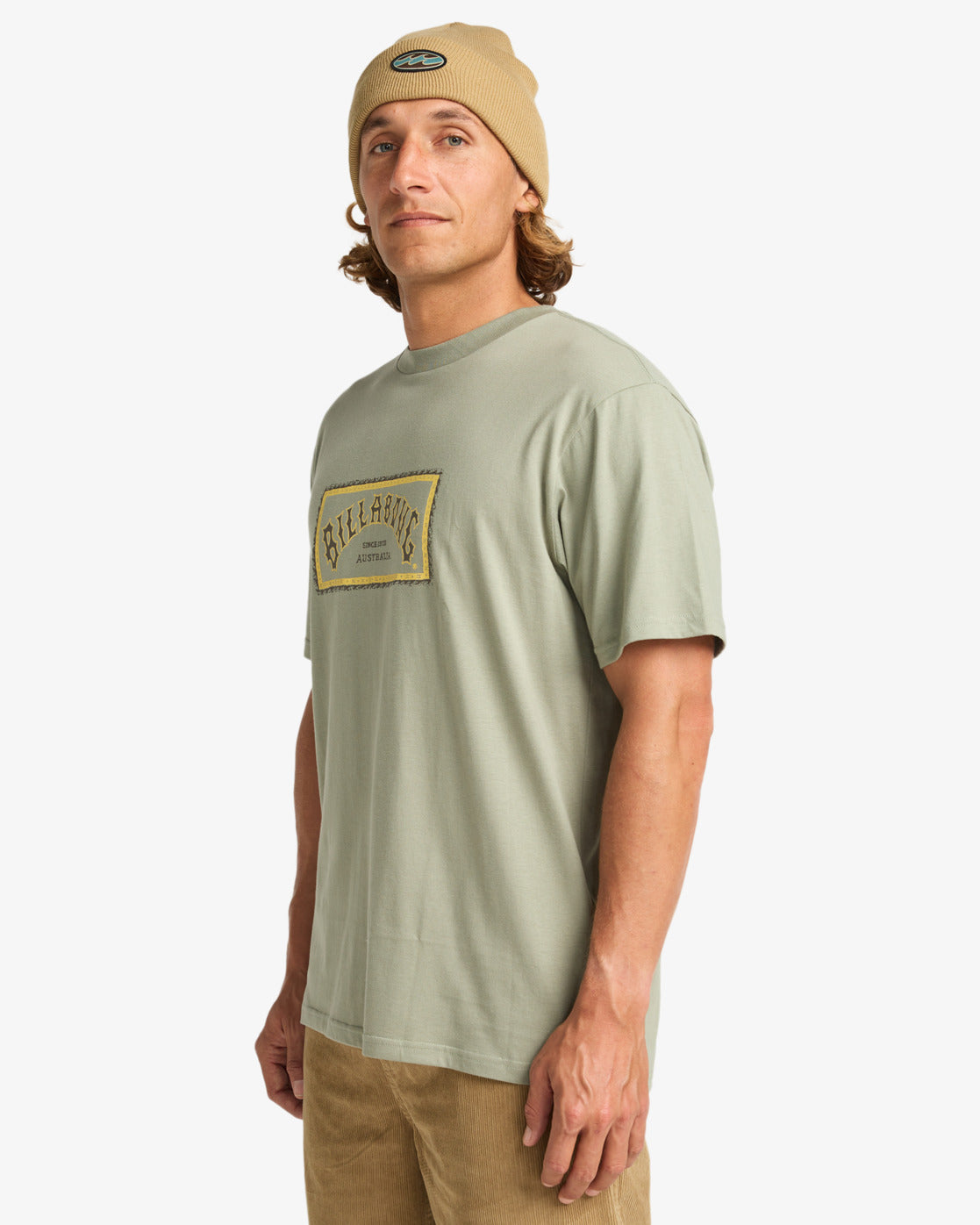 Camiseta Billabong Arch Frame Green Light
