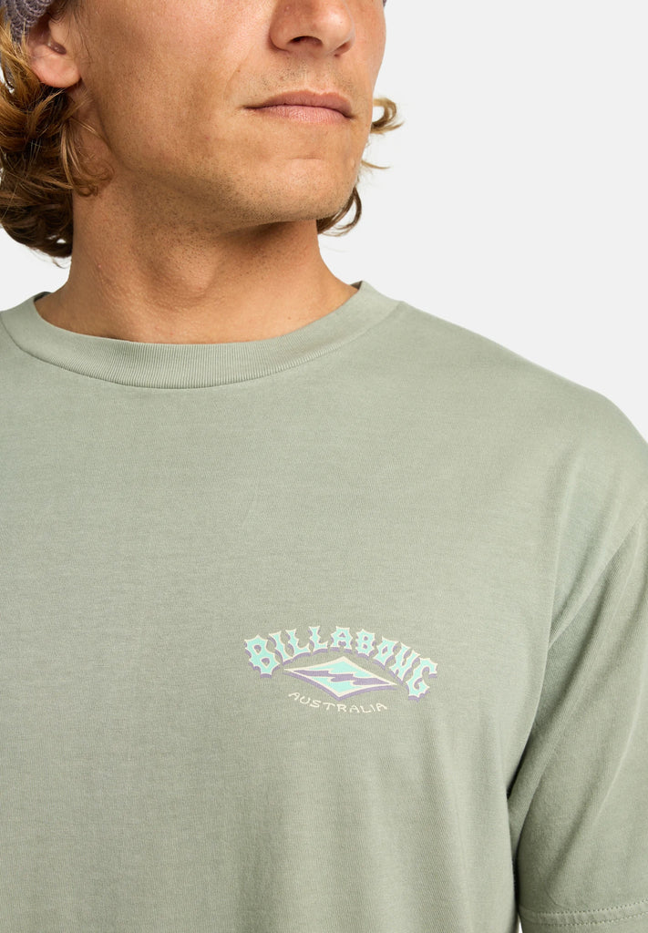 Camiseta Billabong Arch WW Green Light