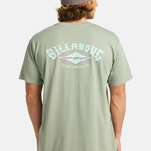 Camiseta Billabong Arch WW Green Light