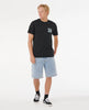 Camiseta Rip Curl Hazed & Tubed Tee Black