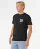 Camiseta Rip Curl Hazed & Tubed Tee Black