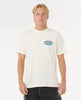 Camiseta Rip Curl Raw Energy de Oval White Vintage