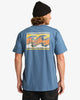 Camiseta Billabong Crayon Wave State Blue
