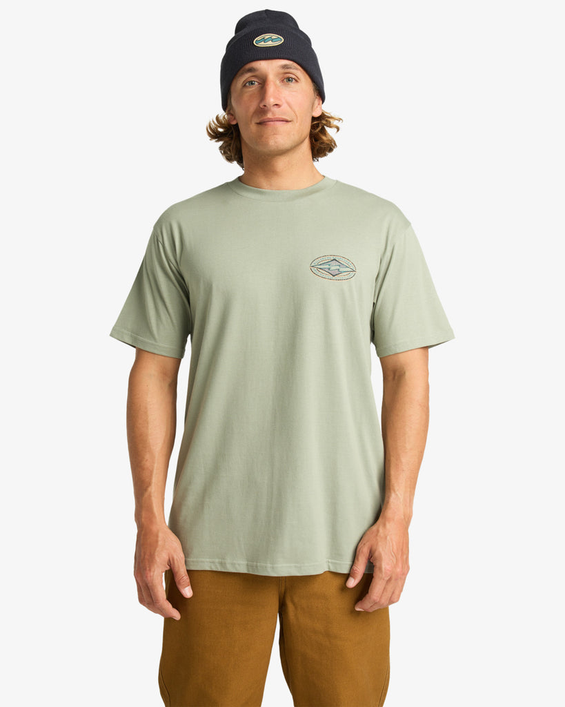 Camiseta Billabong Diamond Vision Green Grey