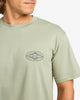Camiseta Billabong Diamond Vision Green Grey