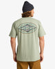 Camiseta Billabong Diamond Vision Green Grey