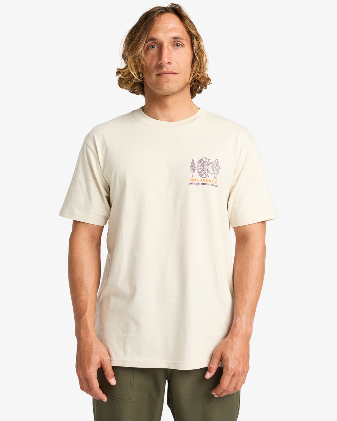 Camiseta Billabong Fauna Chino Beige