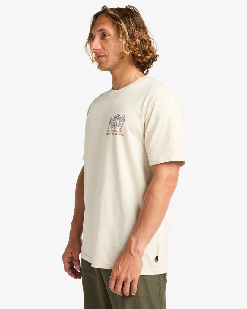 Camiseta Billabong Fauna Chino Beige