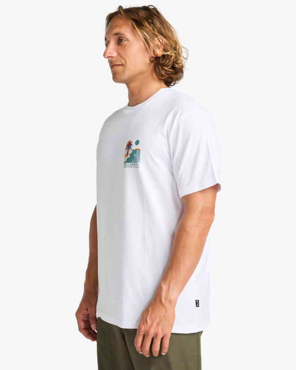 Camiseta Billabong Sundown White