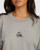 Camiseta Rvca Tiger Style Overcast