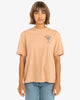 Camiseta RVCA VA Palm SS Tee Pink Sand