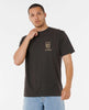 Camiseta Rip Curl Shaper Address Tee Washed Black