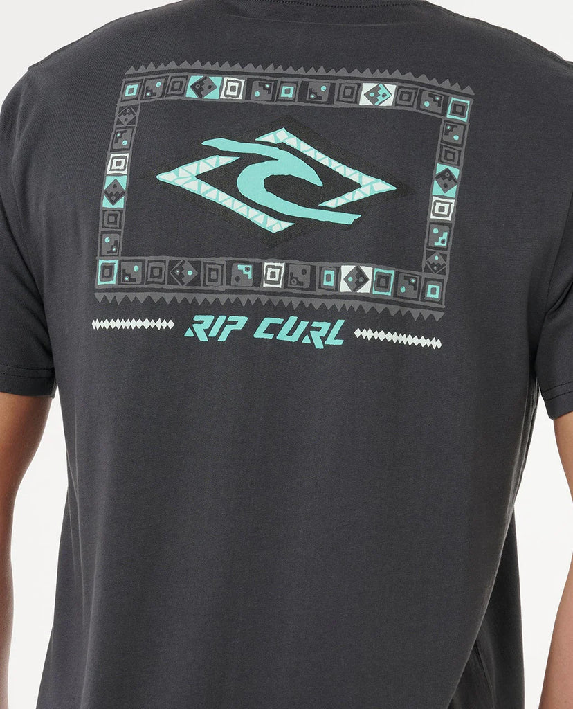 Camiseta Rip Curl Legacy Tee Washed Black