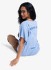 Camiseta Roxy Nightfall Blue Blizzard