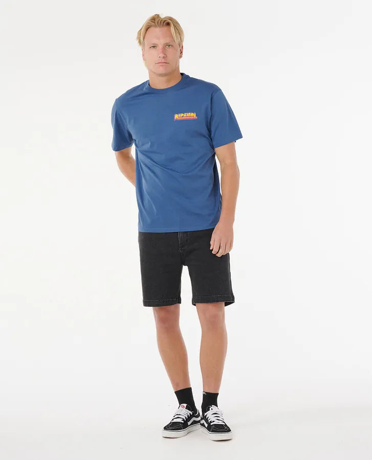 Camiseta Rip Curl Surf Trip Tee Light Navy