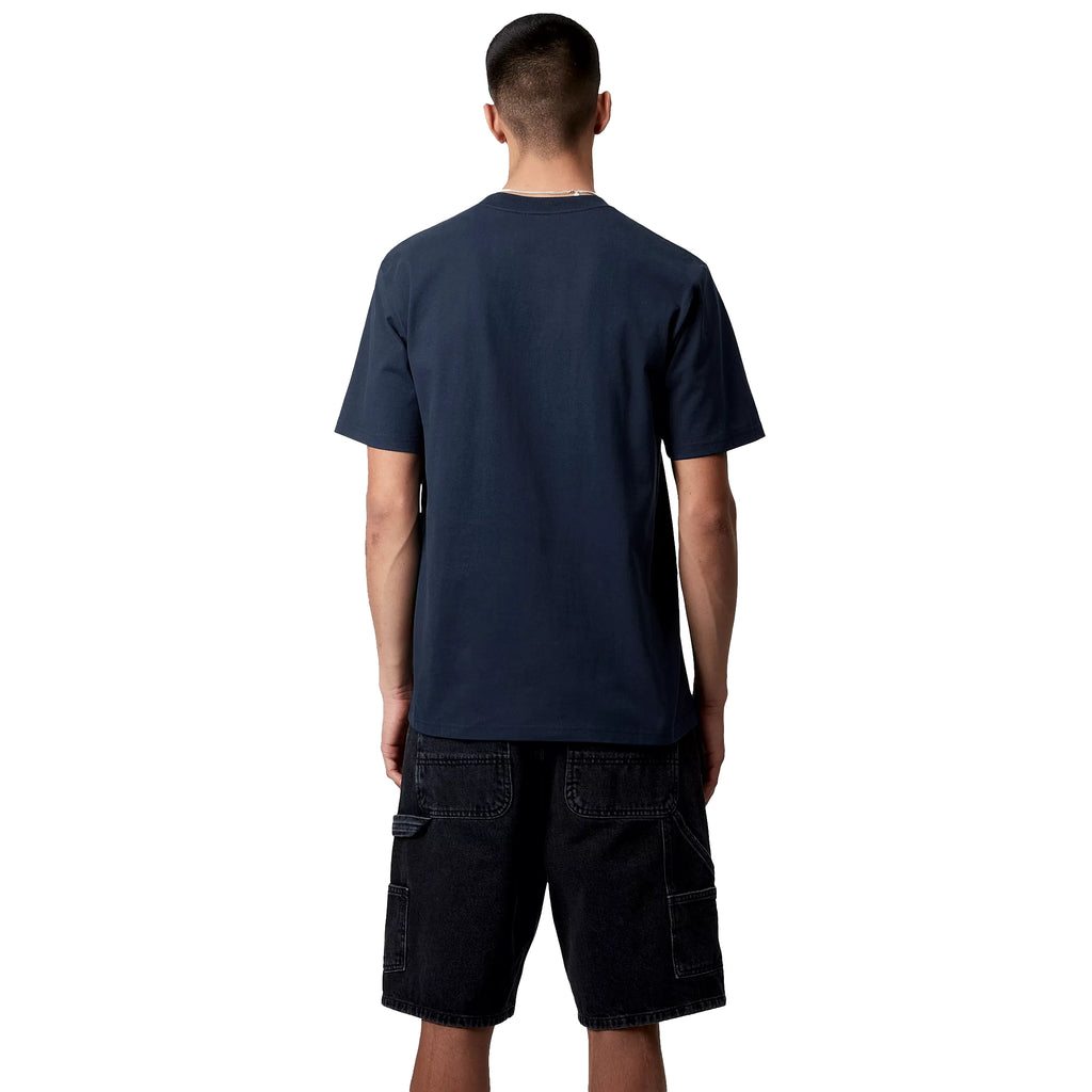 Camiseta Carhartt Wip University T-Shirt Ink White Navy