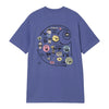 Camiseta Carhartt Wip Catalogue Logo Blue Iris