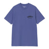 Camiseta Carhartt Wip Catalogue Logo Blue Iris