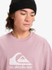 Camiseta Quiksilver Comp Logo  Elderberry