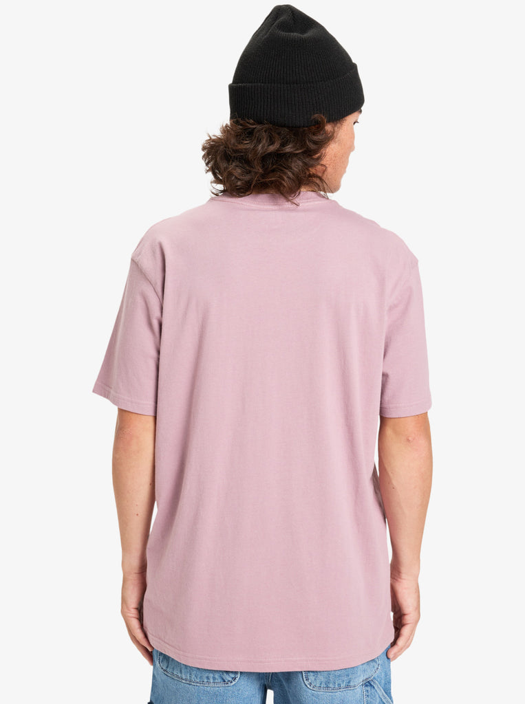 Camiseta Quiksilver Comp Logo  Elderberry