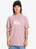 Camiseta Quiksilver Comp Logo  Elderberry