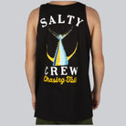 Camiseta de tirantes SALTY CREW Tailed Tank Black negra con diseño de pez estilo surf verano