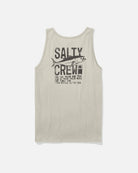 Camiseta de tirantes SALTY CREW Tied And True Tank Moonbeam color claro estilo surf verano hombre