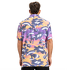 Camisa Quiksilver Safe Paradise Vintage Violet Biophilia