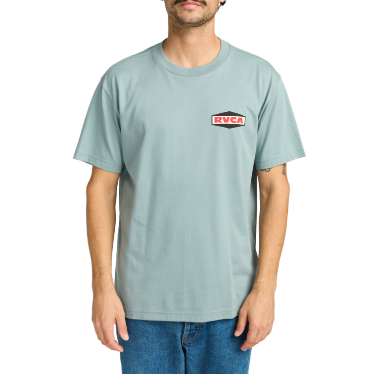 Camiseta Rvca Logo Lead