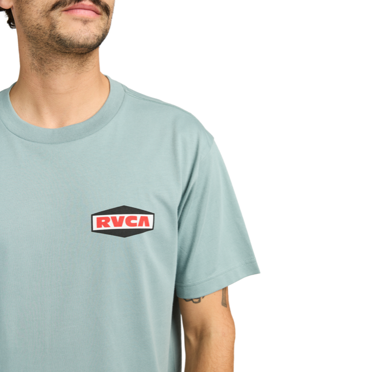 Camiseta Rvca Logo Lead