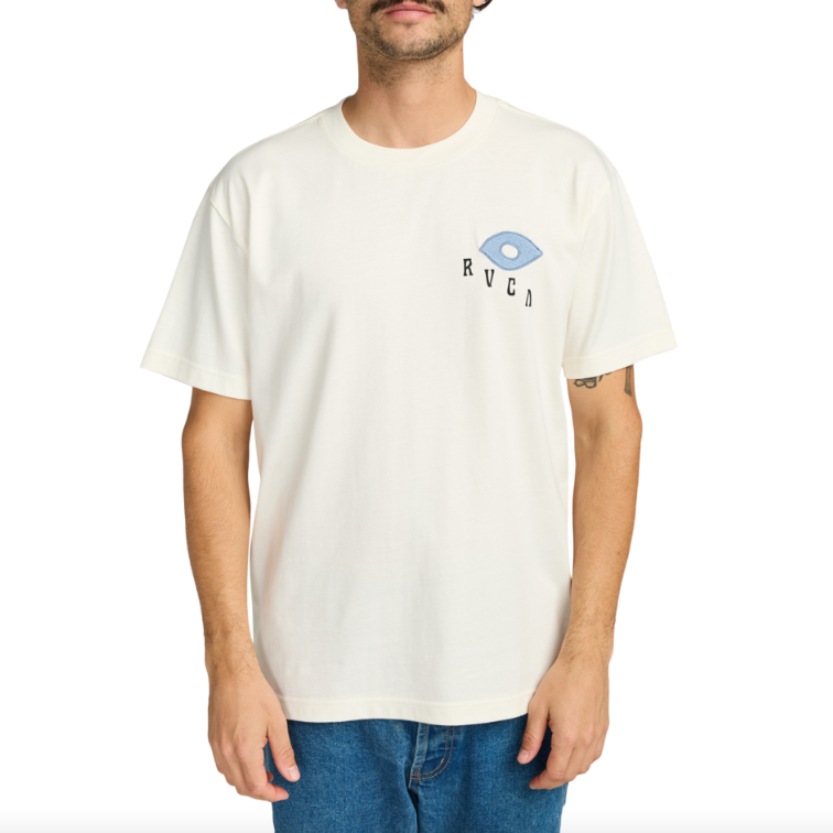 Camiseta Rvca Keep Growing Antique White