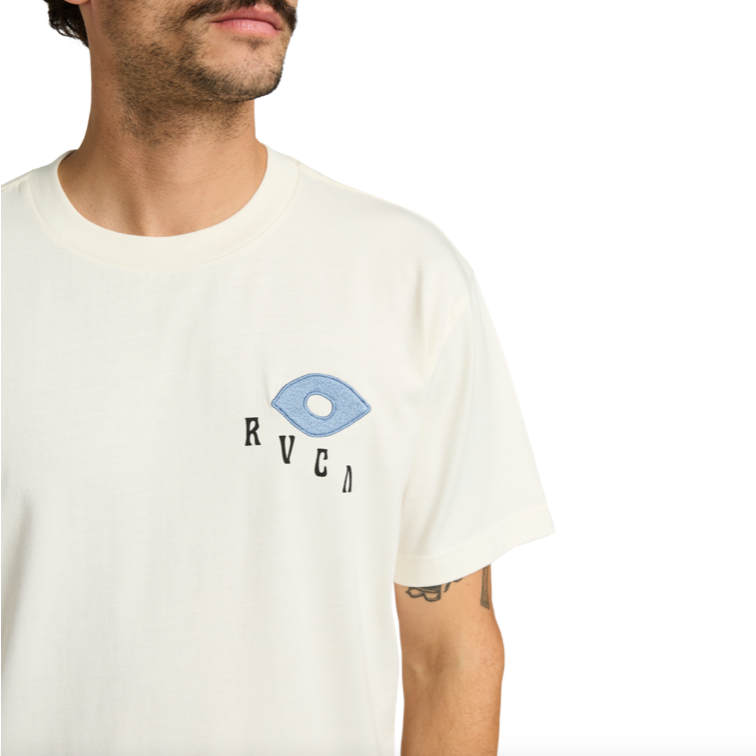 Camiseta Rvca Keep Growing Antique White