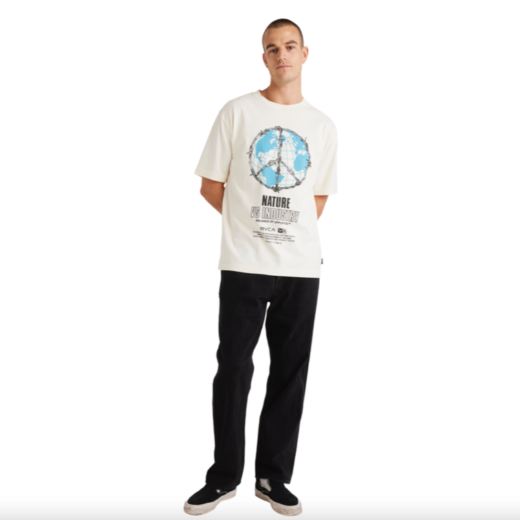 Camiseta Rvca Global Natural