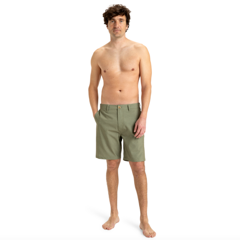 Bañador Quiksilver Híbrido Union 19´Heather Grape Leaf