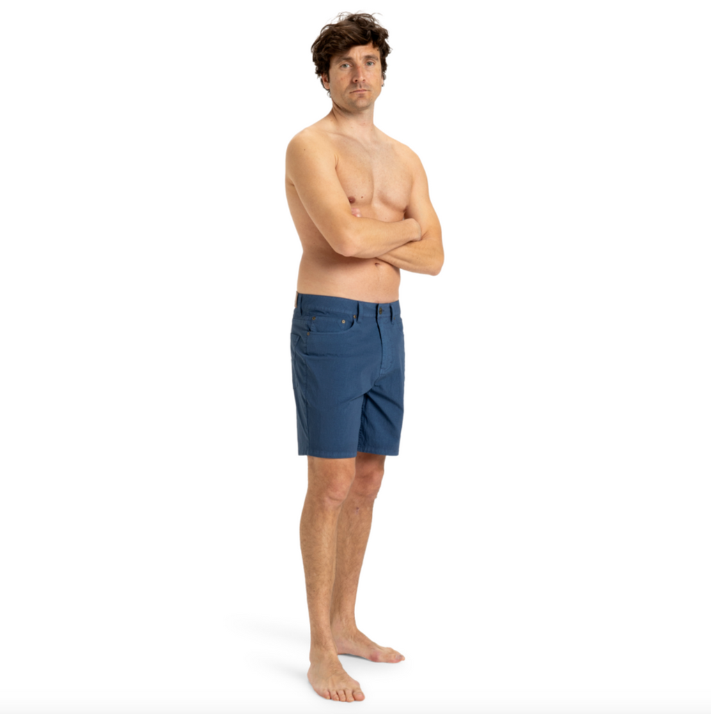 Bermudas Quiksilver Híbrido Nelson Amphibian 18 Vintage Indico