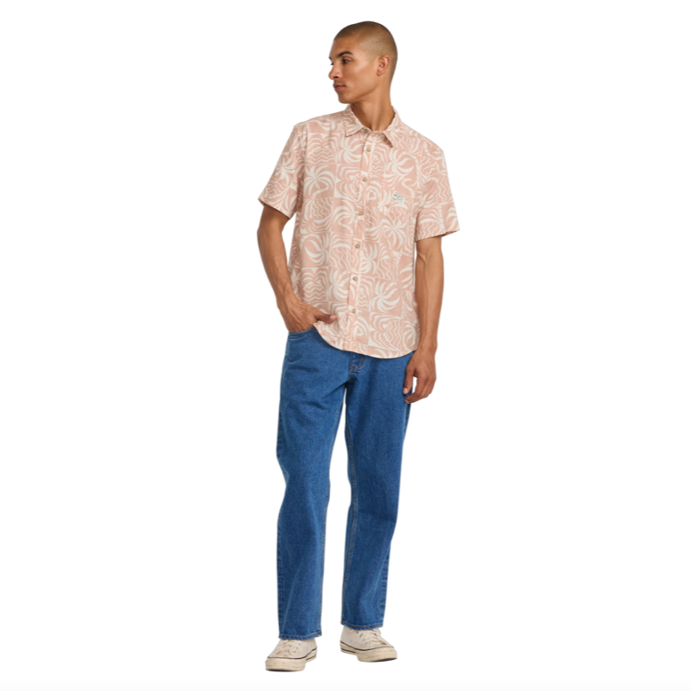 Camisa Rvca Exotica Pale Mauve