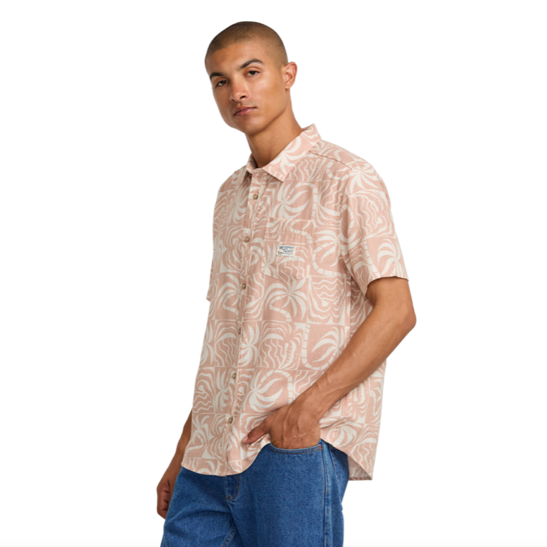 Camisa Rvca Exotica Pale Mauve