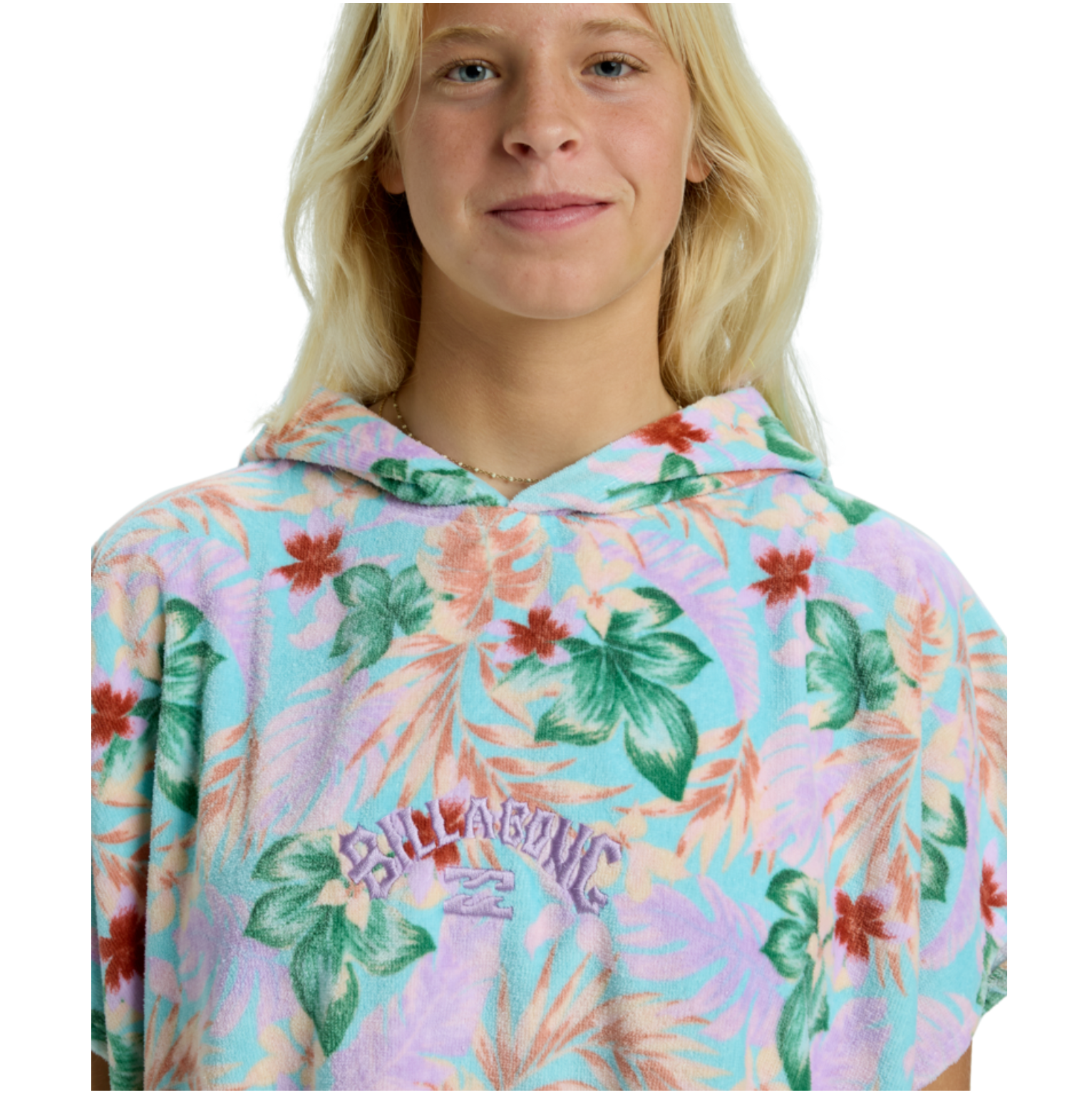 Poncho Billabong Hooded Towel Coastal Blue