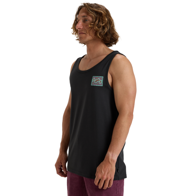 Camiseta Billabong Crayon Wave Tank Black