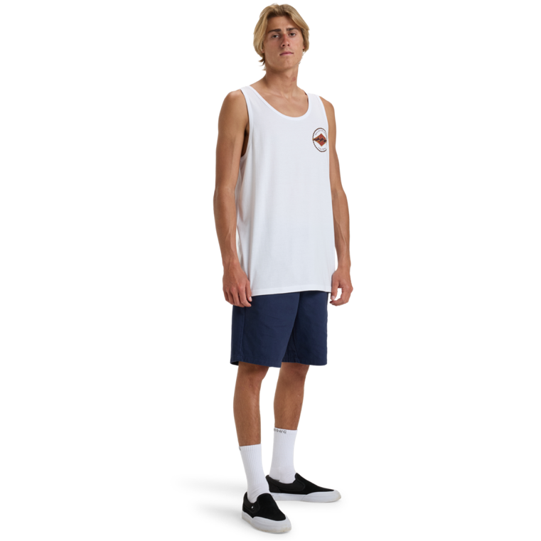 Camiseta Billabong Rotor Diamond Tank White