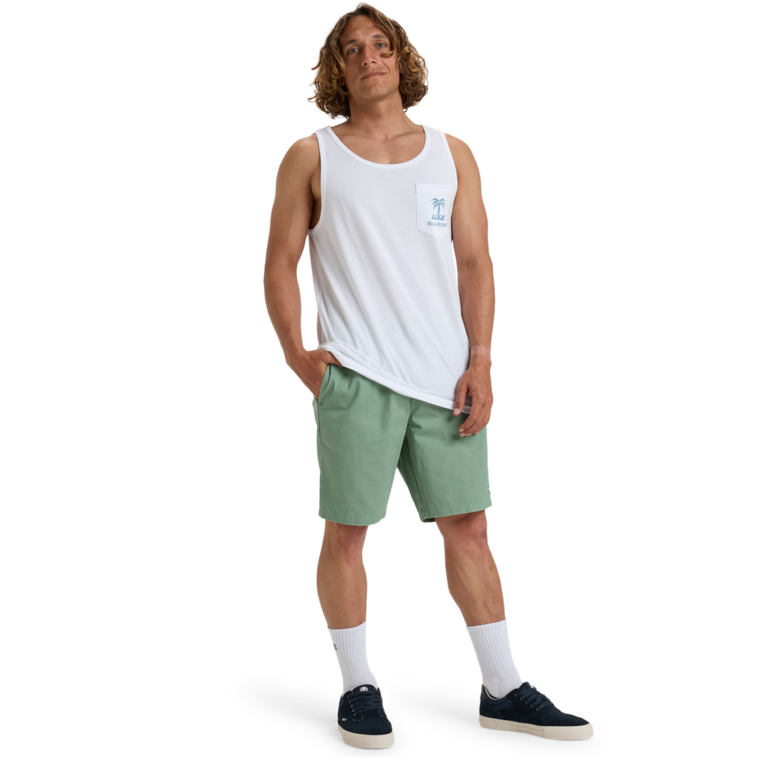 Camiseta Billabong Troppo Pocket Tank White