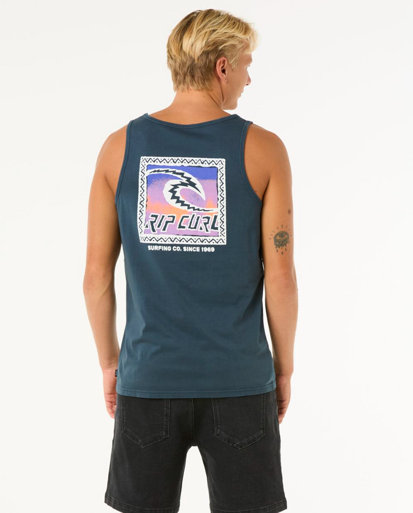 Camiseta Tirantes Rip Curl Raw Energy Trad Tank Navy