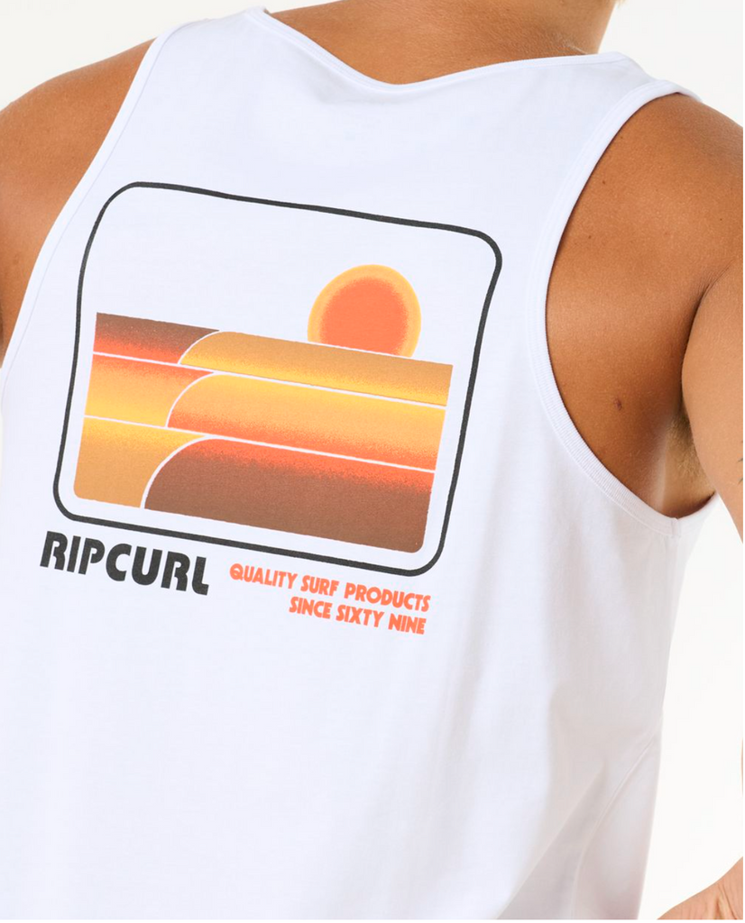 Camiseta Tirantes Rip Curl Surf Revival Peaking Tank White