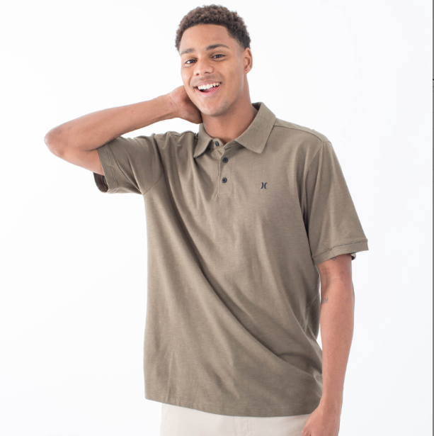 Polo Hurley Icon Slub Olive