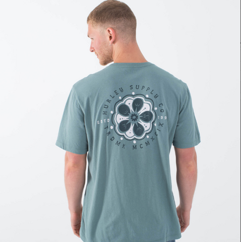 Camisa Hurley Oceanside Barely Bone